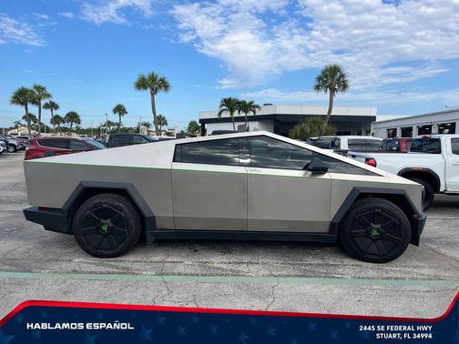 Stainless Steel 2024 Tesla Cybertruck All-Wheel Drive