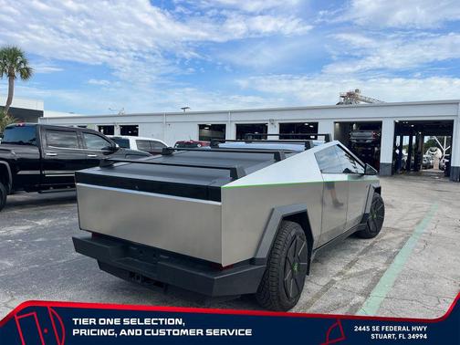 Stainless Steel 2024 Tesla Cybertruck All-Wheel Drive