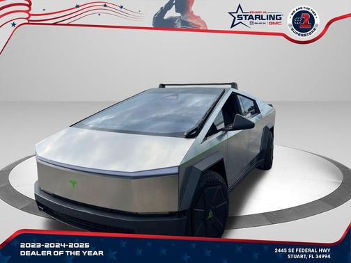 Stainless Steel 2024 Tesla Cybertruck All-Wheel Drive