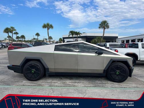 Stainless Steel 2024 Tesla Cybertruck All-Wheel Drive