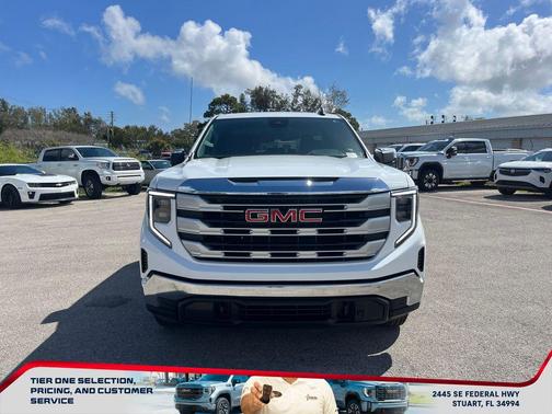 Summit White 2026 GMC Sierra 1500 SLE