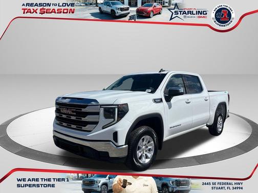 Summit White 2026 GMC Sierra 1500 SLE