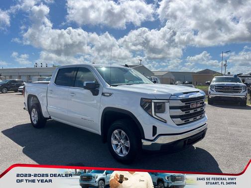 Summit White 2026 GMC Sierra 1500 SLE