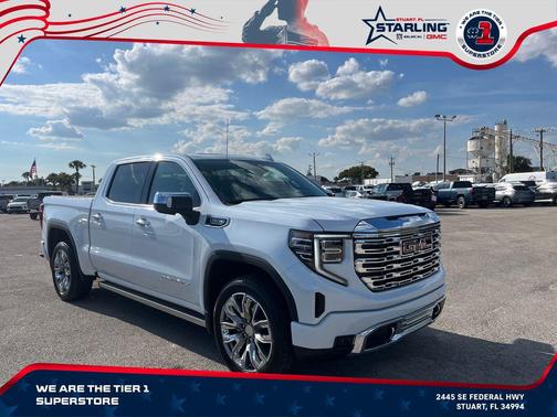 Glacier White Tricoat 2026 GMC Sierra 1500 Denali