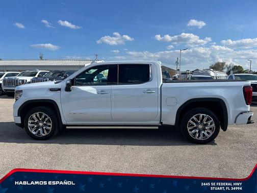 Glacier White Tricoat 2026 GMC Sierra 1500 Denali