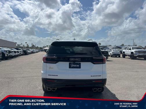 Summit White 2026 GMC Acadia Elevation FWD