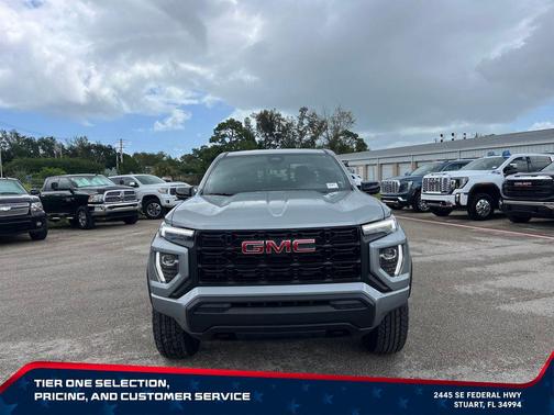 Sterling Metallic 2026 GMC Canyon Elevation