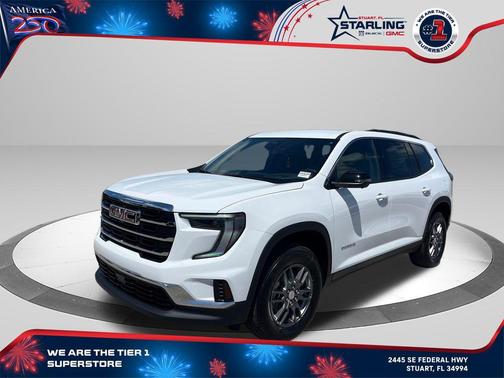 Summit White 2026 GMC Acadia Elevation FWD