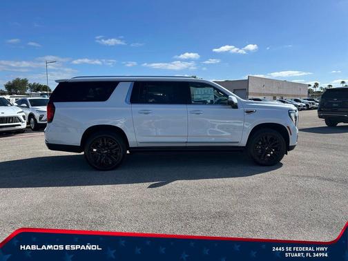 Glacier White Tricoat 2026 GMC Yukon XL Denali