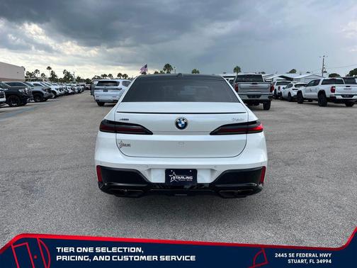 Mineral White Metallic 2023 BMW 760 i xDrive