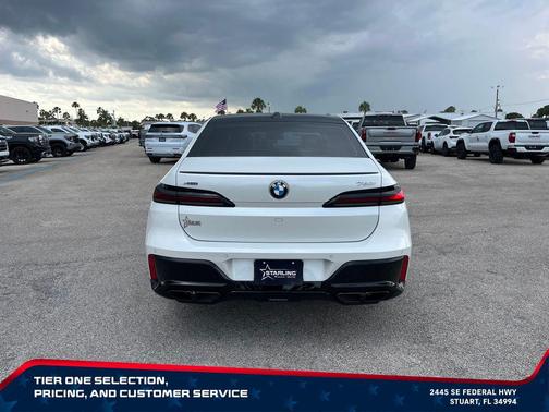 Mineral White Metallic 2023 BMW 760 i xDrive