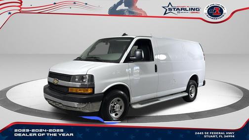 Summit White 2024 Chevrolet Express 2500 Work Van