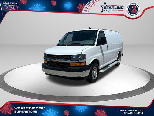 Summit White 2024 Chevrolet Express 2500 Work Van