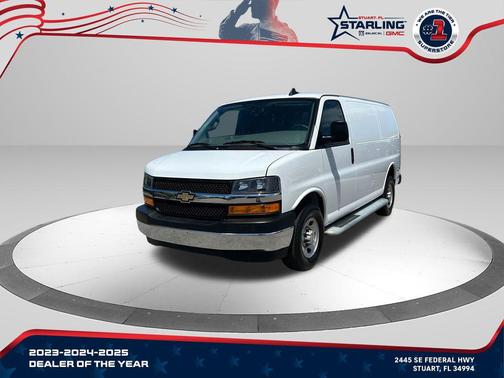 Summit White 2024 Chevrolet Express 2500 Work Van