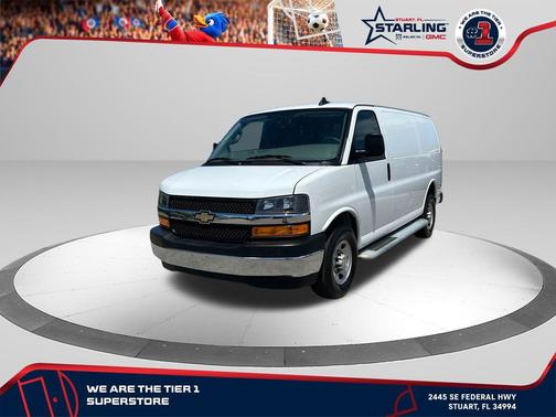 Summit White 2024 Chevrolet Express 2500 Work Van