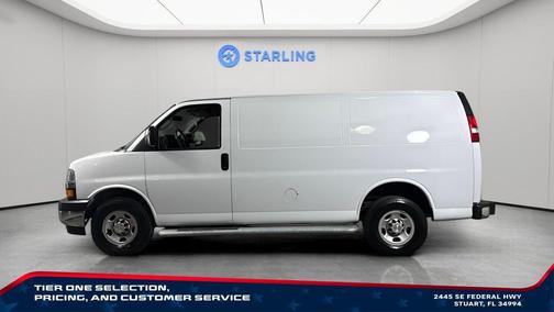 Summit White 2024 Chevrolet Express 2500 Work Van