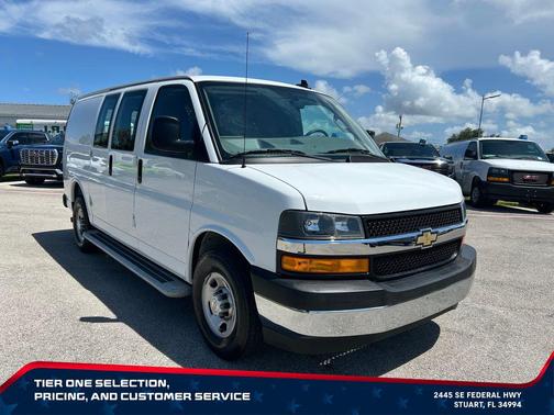 Summit White 2024 Chevrolet Express 2500 Work Van