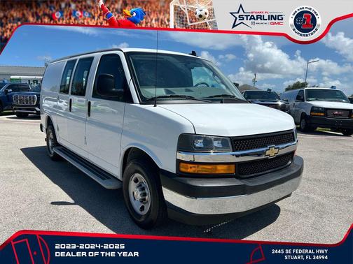 Summit White 2024 Chevrolet Express 2500 Work Van