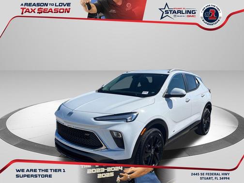 Summit White 2026 Buick Encore GX Sport Touring