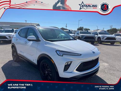 Summit White 2026 Buick Encore GX Sport Touring