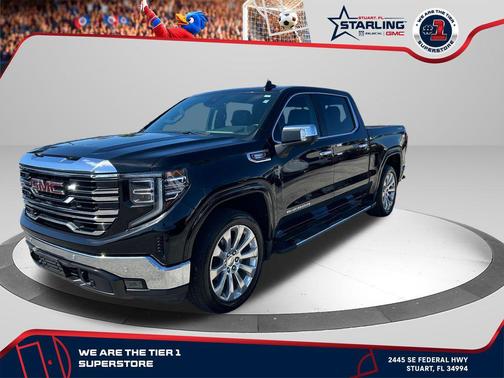 Onyx Black 2023 GMC Sierra 1500 SLT