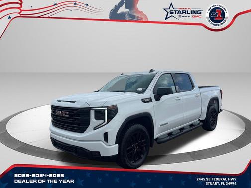 Summit White 2026 GMC Sierra 1500 Elevation
