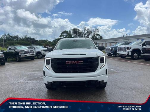 Summit White 2026 GMC Sierra 1500 Elevation