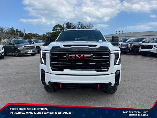 Summit White 2026 GMC Sierra 2500 AT4