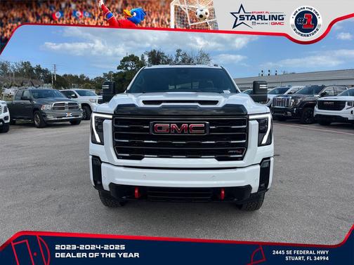 Summit White 2026 GMC Sierra 2500 AT4