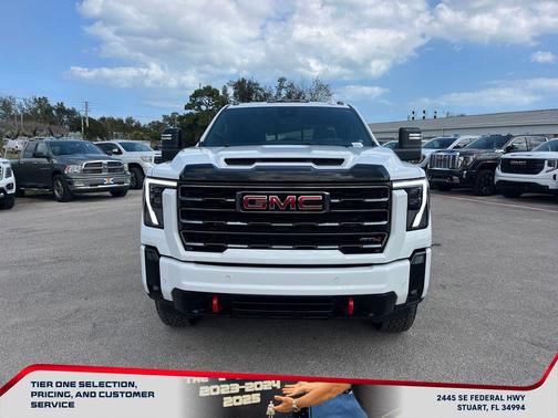 Summit White 2026 GMC Sierra 2500 AT4