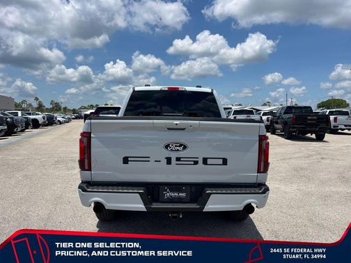 Space White Metallic 2025 Ford F-150 Lariat