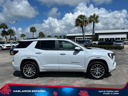 Glacier White Tricoat 2026 GMC Terrain Denali