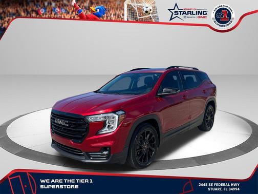 Volcanic Red Tintcoat 2023 GMC Terrain SLT