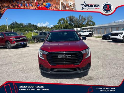 Volcanic Red Tintcoat 2023 GMC Terrain SLT