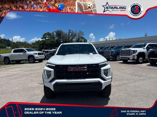 Summit White 2026 GMC Canyon Elevation