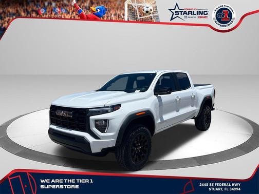 Summit White 2026 GMC Canyon Elevation