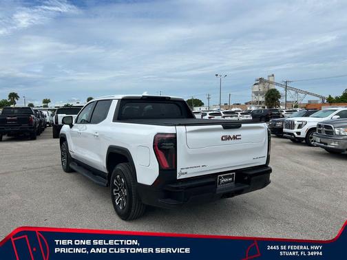 Summit White 2026 GMC Sierra EV Extended Range Elevation