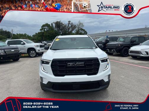 Summit White 2026 GMC Acadia Elevation FWD