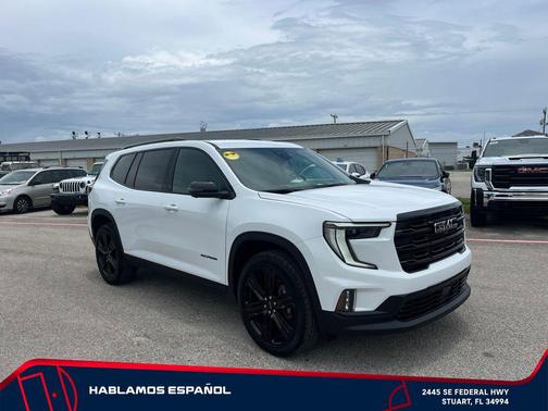 Summit White 2026 GMC Acadia Elevation FWD
