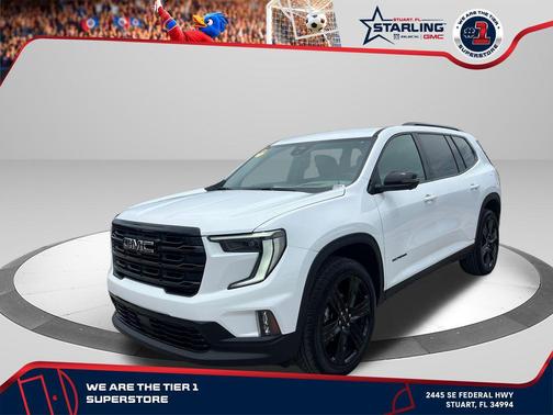 Summit White 2026 GMC Acadia Elevation FWD