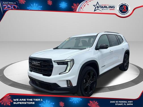 Summit White 2026 GMC Acadia Elevation FWD