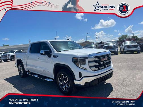 Summit White 2026 GMC Sierra 1500 SLE