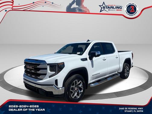 Summit White 2026 GMC Sierra 1500 SLE