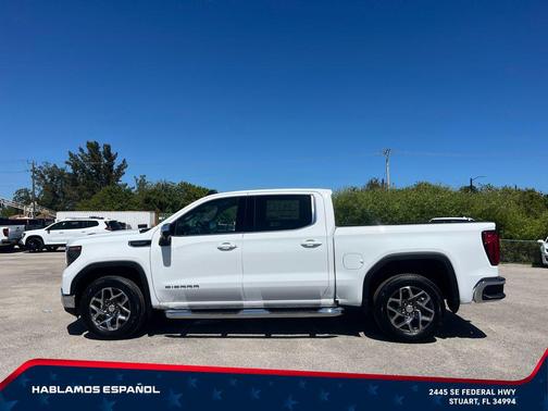 Summit White 2026 GMC Sierra 1500 SLE
