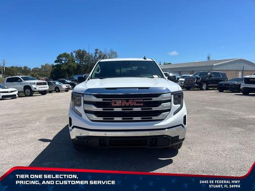 Summit White 2026 GMC Sierra 1500 SLE