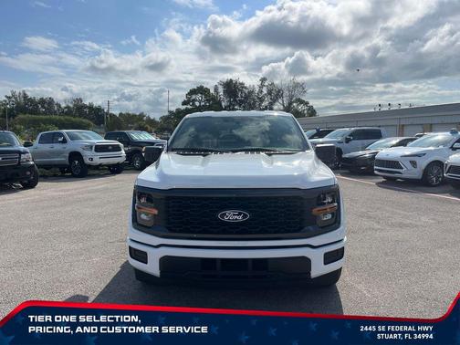 OXFORD WHITE 2025 Ford F-150 STX