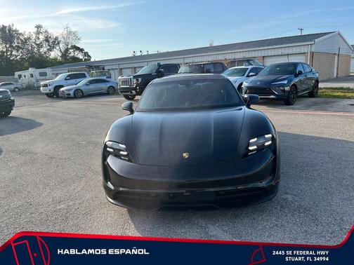 Black 2021 Porsche Taycan 4S