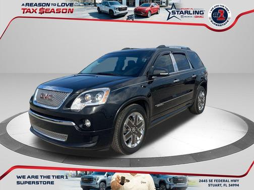 Carbon Black Metallic 2012 GMC Acadia Denali