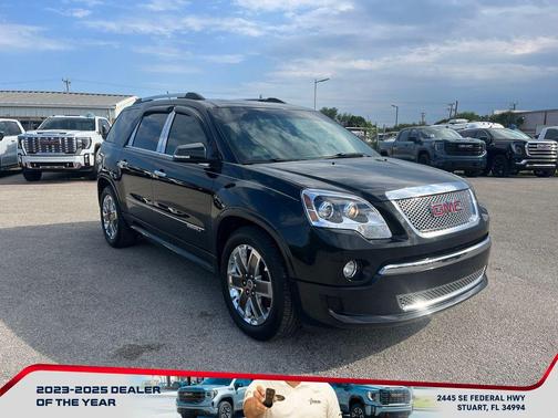 Carbon Black Metallic 2012 GMC Acadia Denali