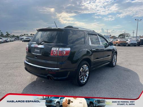 Carbon Black Metallic 2012 GMC Acadia Denali